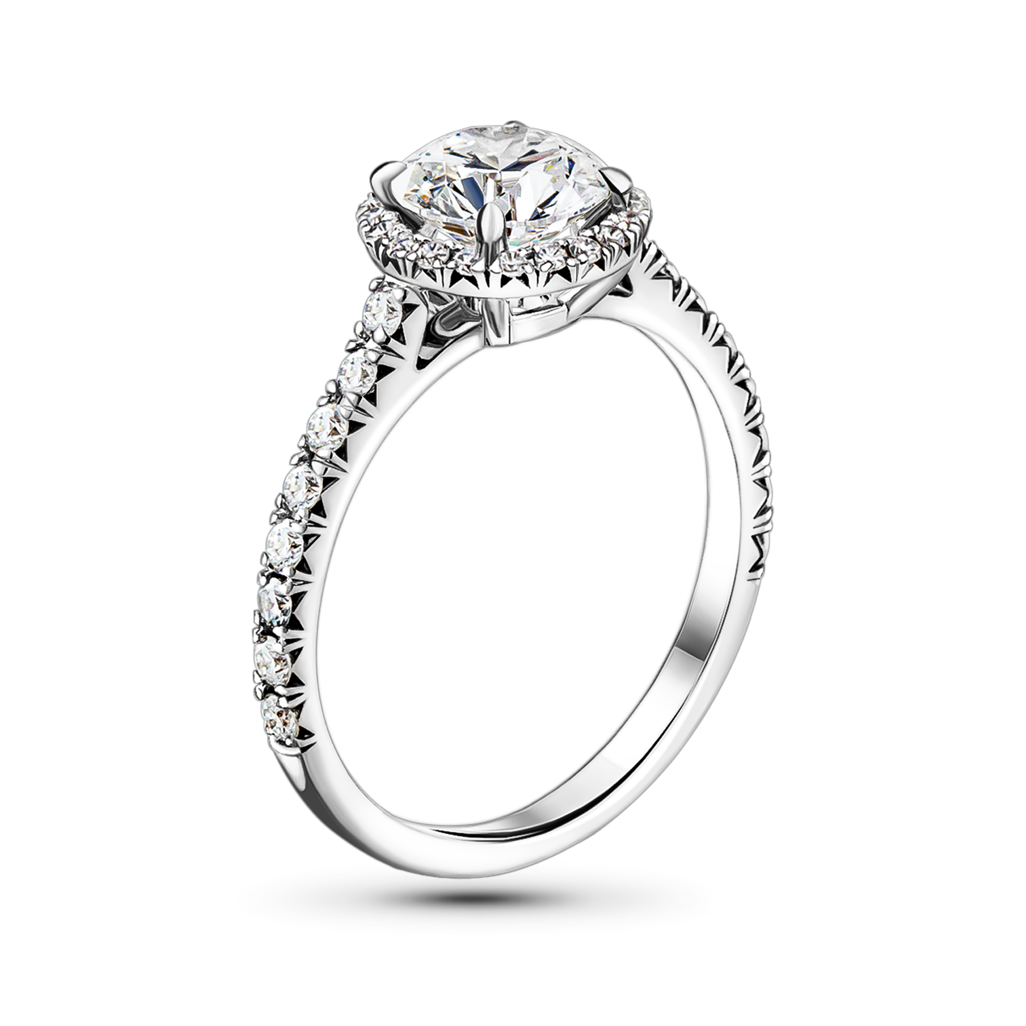 Кольцо с бриллиантами