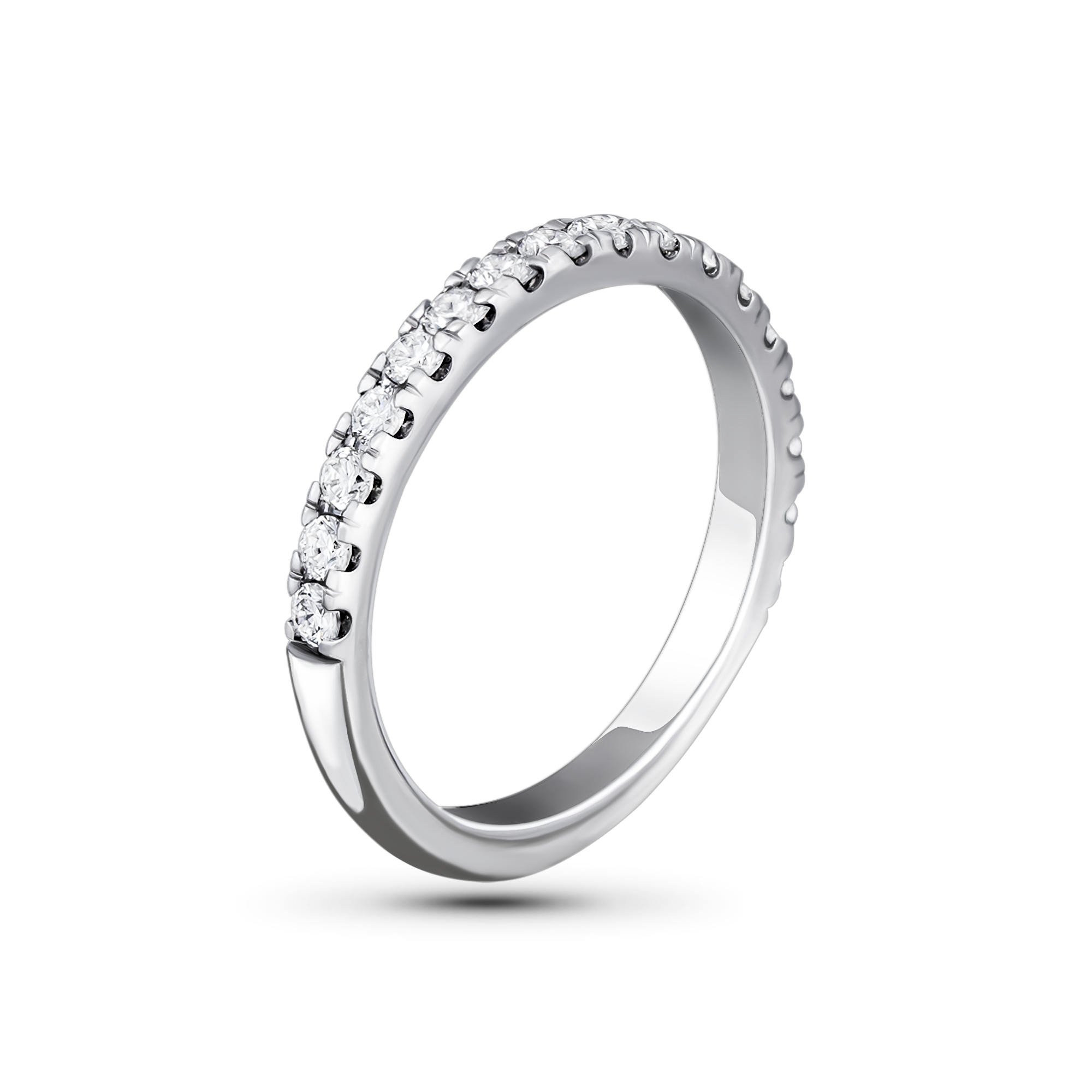 Кольцо дорожка с бриллиантами